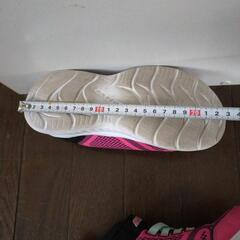 SKECHERS キッズ スニーカー ピンク　23cmの画像