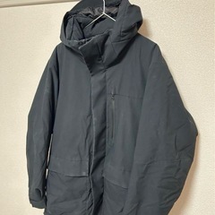 ユニクロ ハイブリッドダウンジャケット L size 黒