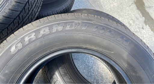 ⭐︎特価⭐︎【新車外し】24年製　DUNLOP グラントレック265/65R18 タイヤ 4本セット