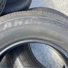 ⭐︎特価⭐︎【新車外し】24年製　DUNLOP グラントレック265/65R18 タイヤ 4本セットの画像