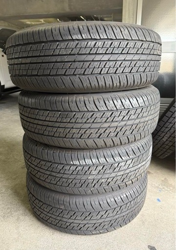 ⭐︎特価⭐︎【新車外し】24年製　DUNLOP グラントレック265/65R18 タイヤ 4本セット