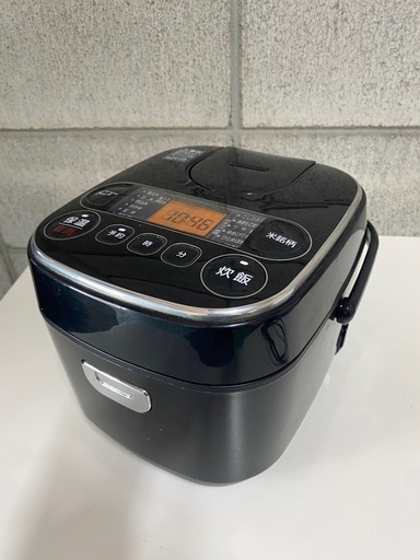 A115アイリスオーヤマ 炊飯器 RC-MA30AZ-B 3合 極厚銅釜 銘柄炊き