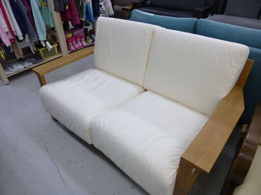 無印良品　2人掛けソファー