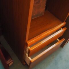キッチン収納棚、レンジ台、小物整理、４８ｘ４８ｘ１２２の画像