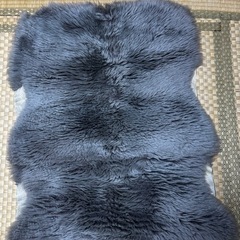 天然羊毛　ラグマット