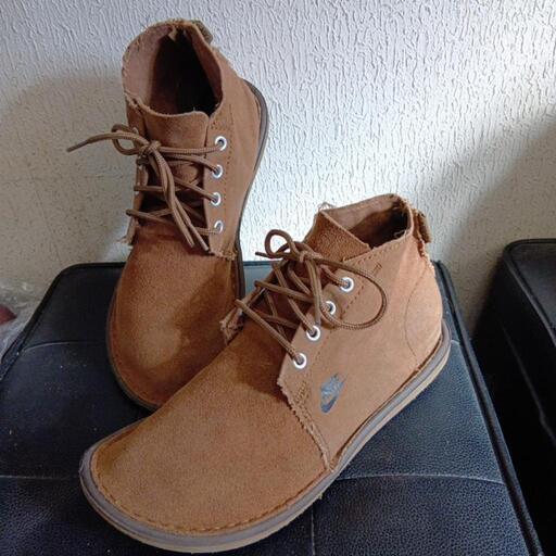NIKE靴25cm★ブーツ茶