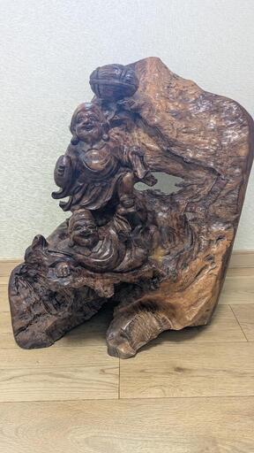 【12/26のみの値下げ!!】【縁起物】木の置物