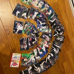 野球カード 大量 キラキラやサインカード多数 の画像
