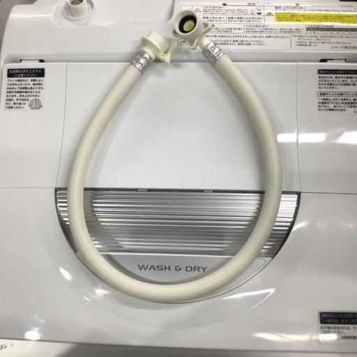 洗濯乾燥機 シャープ ESｰTX5D 2019年製