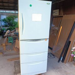無料　ジャンク　415L冷蔵庫の画像