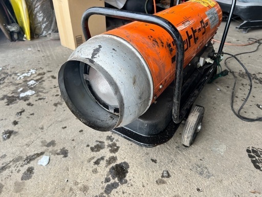 ジェットヒーター　スポットヒーター　ジャンク品 ジェットヒーター 本物 オリオン ジャンク