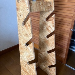 スノーボード収納棚