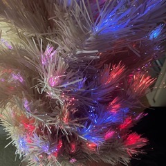 クリスマスツリー　120センチ　白の画像