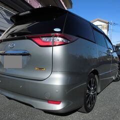 ワンオーナー車★実走59800キロ★白黒レザー調シート★TRDエアロ！！の画像
