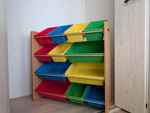 美品 トイザらス  おもちゃラック
