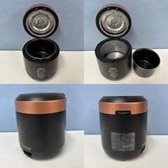 I331 🌈 2023年製♪ YAMAZEN 小型炊飯器 1.5合炊き ⭐ 動作確認済 ⭐ クリーニング済の画像