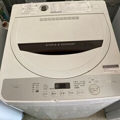 【SALE】シャープ 5.5キロ洗濯機 ES-GE5B リサイクルショップ宮崎屋 住吉店 24.12.12の画像