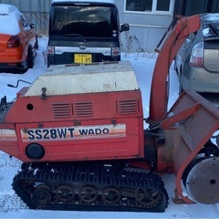 WADO SS28WT ディーゼル 大型　除雪機 ディーゼル除雪機の画像