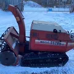 WADO SS28WT ディーゼル 大型　除雪機 ディーゼル除雪機の画像