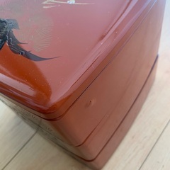 3段　重箱　おせち、お正月に。の画像