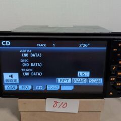 810完 NSCT-W61 TOYOTA 純正ナビ　ナビの画像