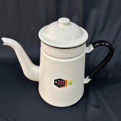 1216😸 ホーローコーヒーポット 月兎印 ３リットル