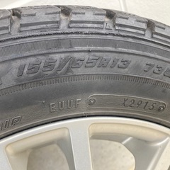 【取引決定】軽自動車スタッドレスタイヤ【155/65R13】の画像