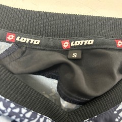 ☆値下げ☆K2412-403 LOTTO ピステ 総柄 ネイビー/ライトブルー サイズ:S の画像