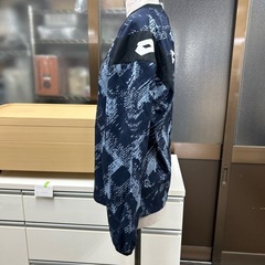 ☆値下げ☆K2412-403 LOTTO ピステ 総柄 ネイビー/ライトブルー サイズ:S の画像