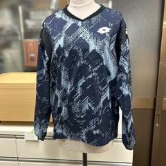 ☆値下げ☆K2412-403 LOTTO ピステ 総柄 ネイビー...