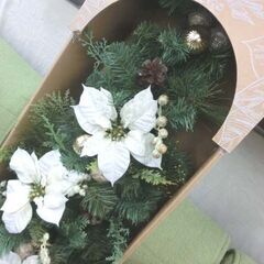 新品 クリスマス デコレーションスワッグ 81センチ コストコ 飾り インテリア X'mas Xmas 札幌 西野店の画像