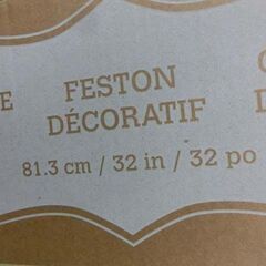 新品 クリスマス デコレーションスワッグ 81センチ コストコ 飾り インテリア X'mas Xmas 札幌 西野店の画像