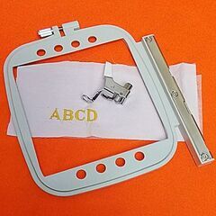 【◆JUKI刺しゅう機セットjupreHZL-009+おまけ 】整備済み品②_6 現品管理番号：s1212_01wの画像