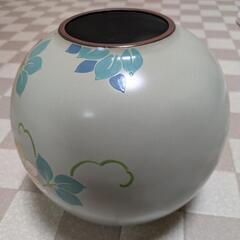 九谷焼 文翠作 陶器 花瓶 花器  壺の画像