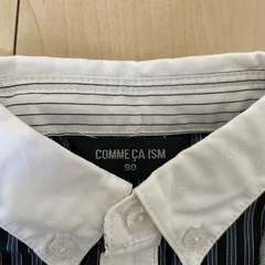コムサイズム　子供服　正装風シャツ　サイズ90の画像