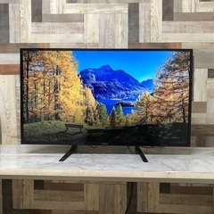 即日受渡❣️昨年購入マクスゼン40型液晶テレビWチューナー搭載　...