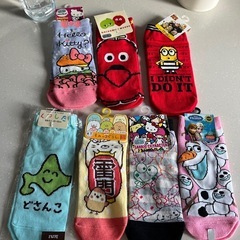 キャラクター靴下　詰め合わせ