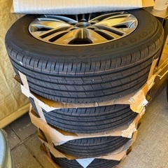 アルファード新車外し新品タイヤ&ホイール　225/60R18の画像