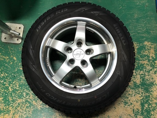 タイヤホイール4本セット oettingerエッティンガー 15インチ6.5J 195/65R15 ピレリ PIRELLI