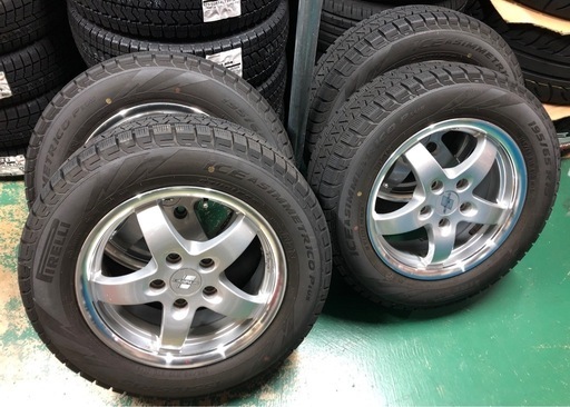 タイヤホイール4本セット oettingerエッティンガー 15インチ6.5J 195/65R15 ピレリ PIRELLI