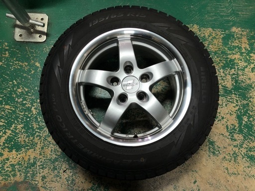 タイヤホイール4本セット oettingerエッティンガー 15インチ6.5J 195/65R15 ピレリ PIRELLI