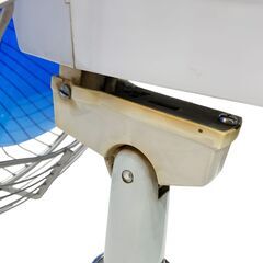 24C771_ジ6【昭和レトロ】TOSHIBA 東芝 扇風機 H-30EA Suiren 羽根経30cm レトロ アンティーク 現状品 中古