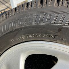 値下げ！♪スバル純正 プレオ バリ溝 スタッドレス 4本 ブリヂストン 165/65R13 現品確認してください！の画像