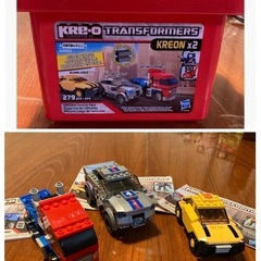 Kre-O クレオ トランスフォーマー ブロック 赤バケツ