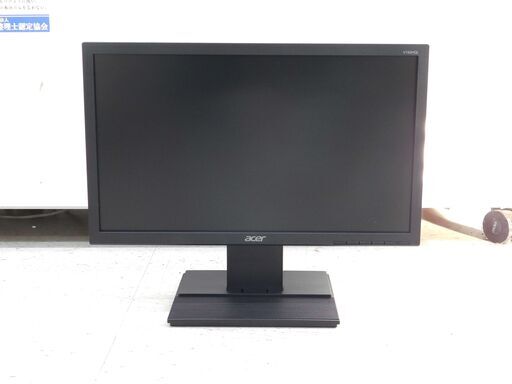 【恵庭】！美品！ACER　モニター　V196HQL　2020年製　19インチ　元箱付き　中古品　PayPay支払いOK！