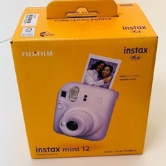 （新品未開封）チェキ　instax mini 12