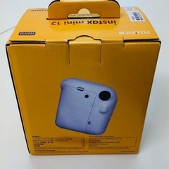 （新品未開封）チェキ　instax mini 12の画像