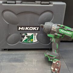 【中古】ハイコーキ　インパクトレンチ　WR36DA　ケース・充電器・バッテリー2個・取扱説明書付き【ハンズクラフト熊本けやき通り店】【引き取り限定】