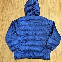 しまむら　CLOSSHI フード付ダウンジャケット　140㎝の画像