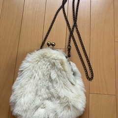 ローリーズファーム＊ファー♡がま口ショルダーバッグ